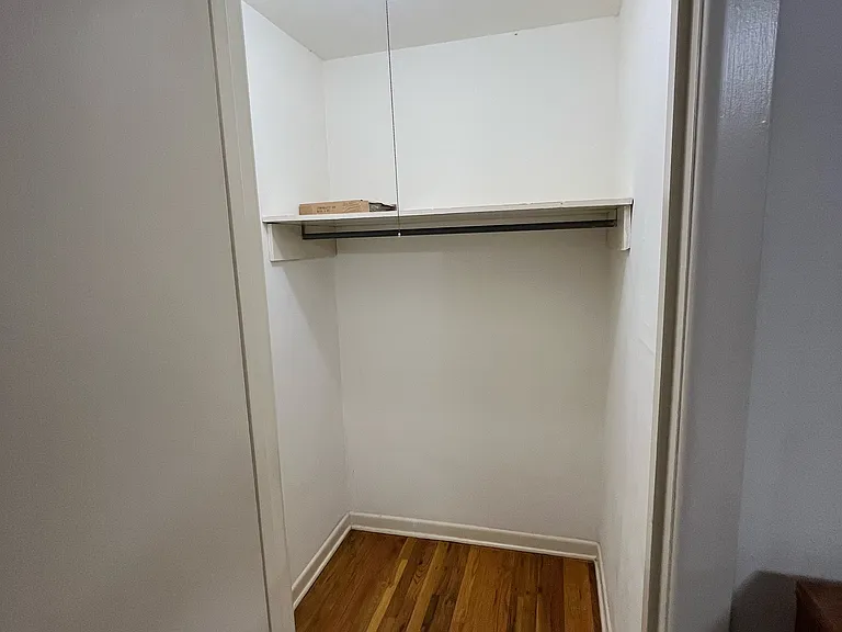 Very nice size walk-in closet.
