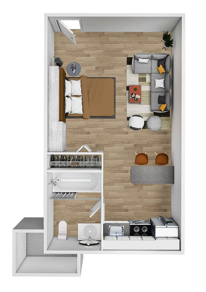 Floor plan Knox S1