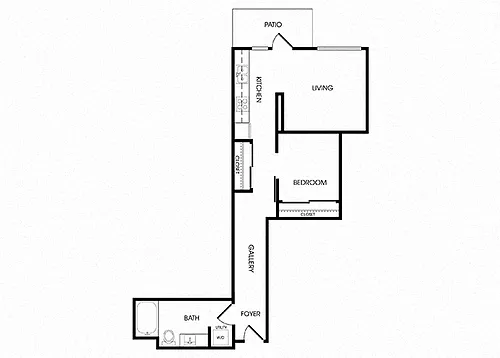 Floor plan A22