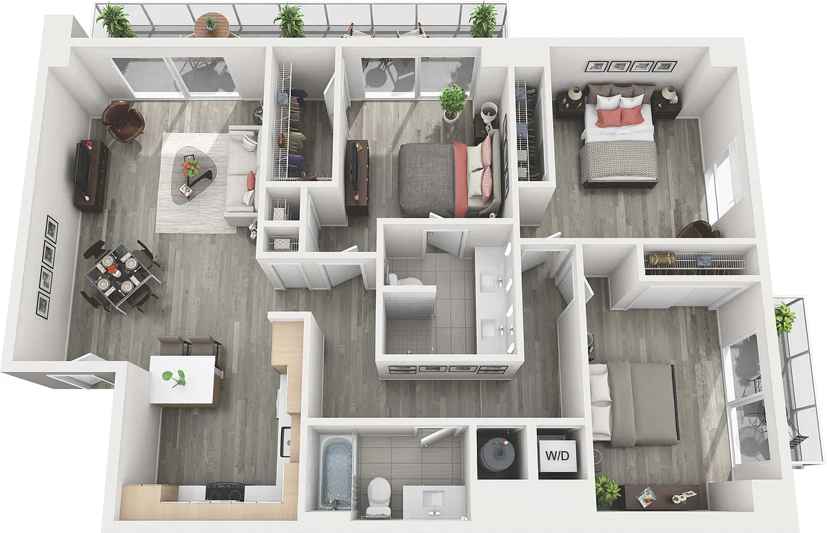 Floor plan Venetian Way