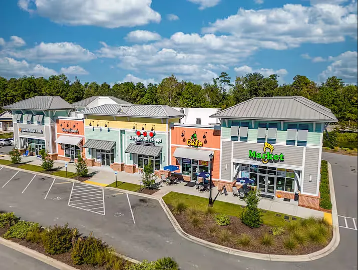 Barefoot Marketplace is available at the front of Barefoot Resort to find any last-minute items you might need.