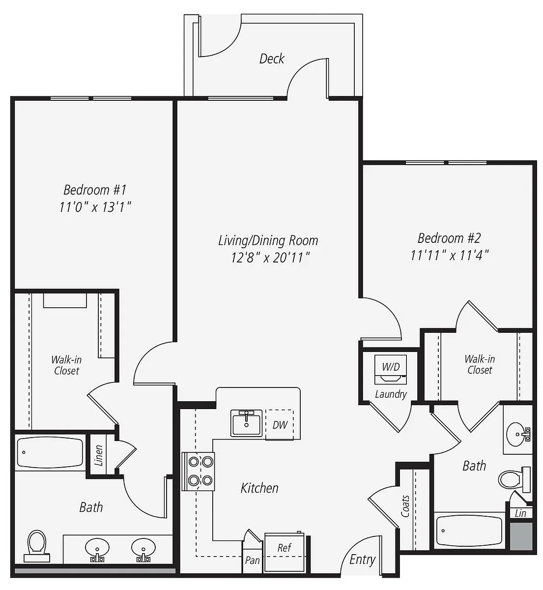 Floor plan B2-125