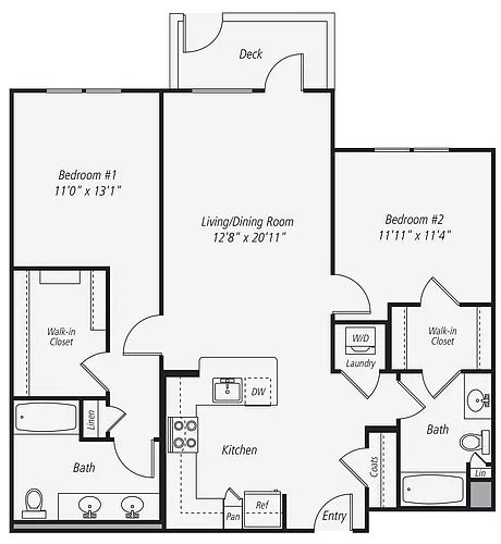 Floor plan B2-125
