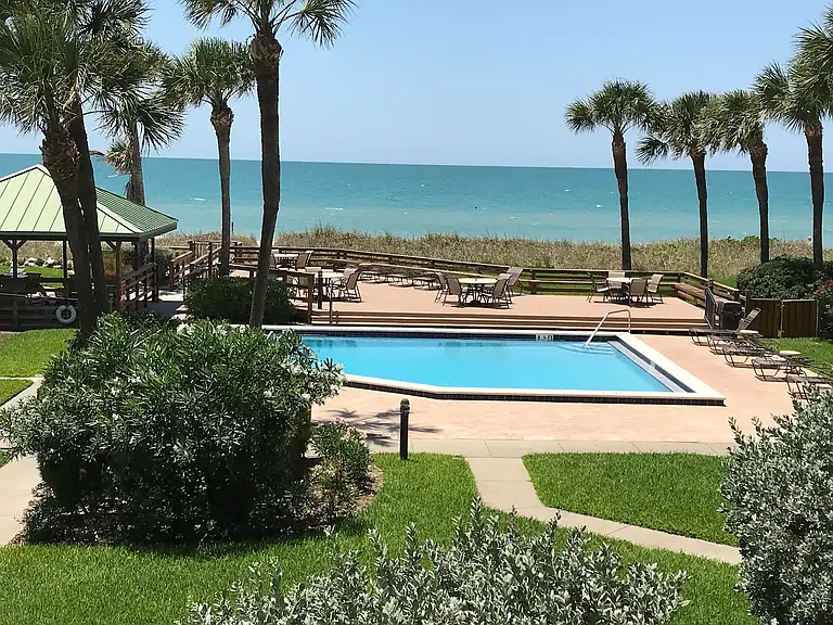 Float in our heated (certain months) pool