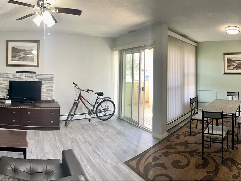 Living Room and Dining Area