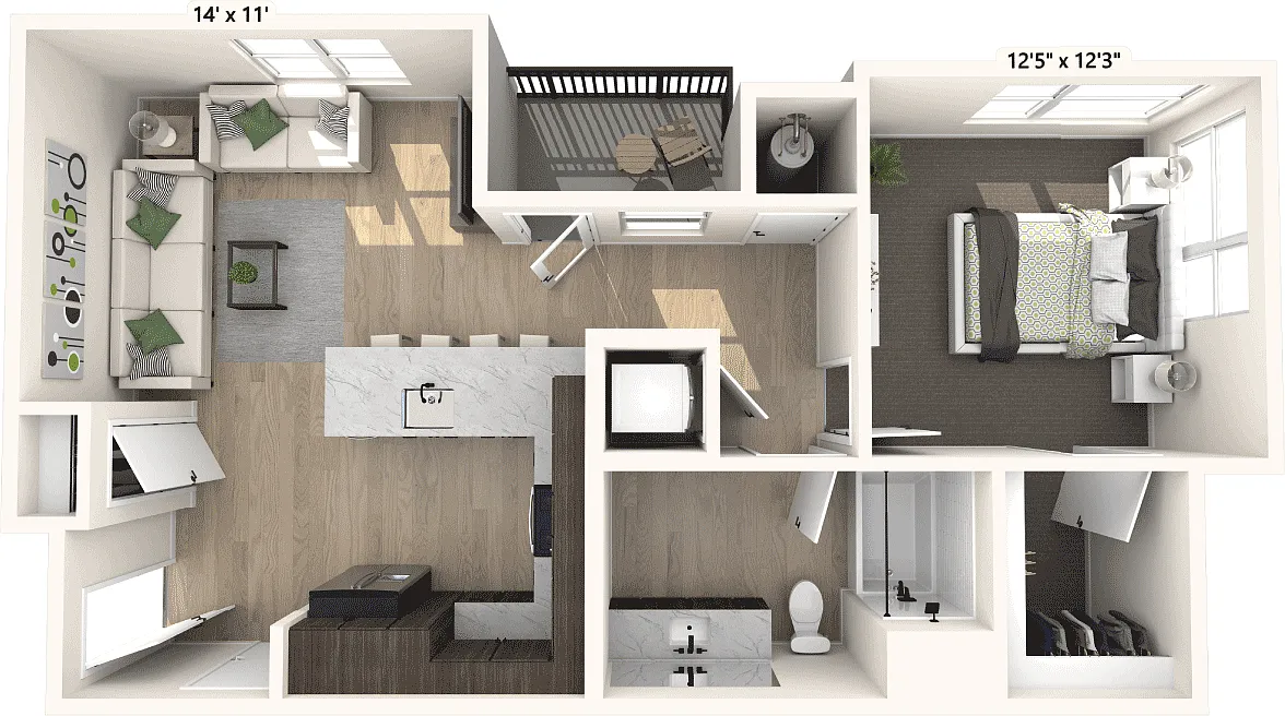 Floor plan Del Mar