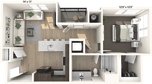 Floor plan Del Mar