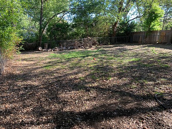 Backyard from back porch