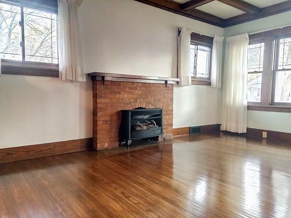 Fireplace in living room
