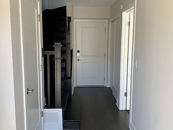 Front entrance -garage ahead