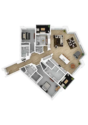 Floor plan B15