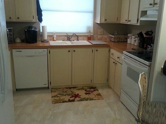 Updated kitchen with plenty of counter space and storage