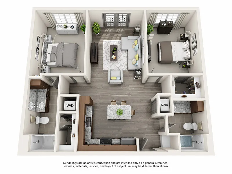 Floor plan B3