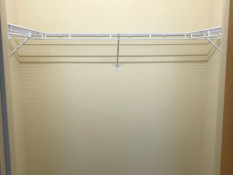 Bedroom clothing closet