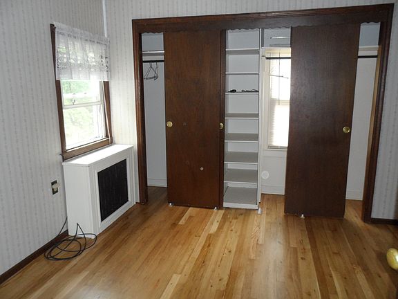 Closet in master bedroom