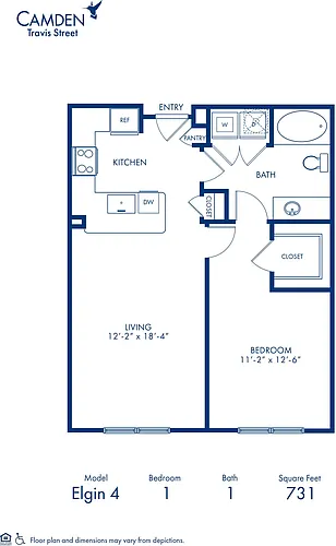 Floor plan Elgin 4