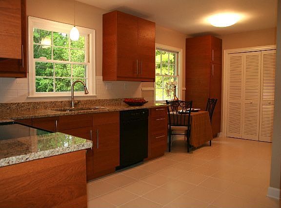 Newly remodeled kitchen