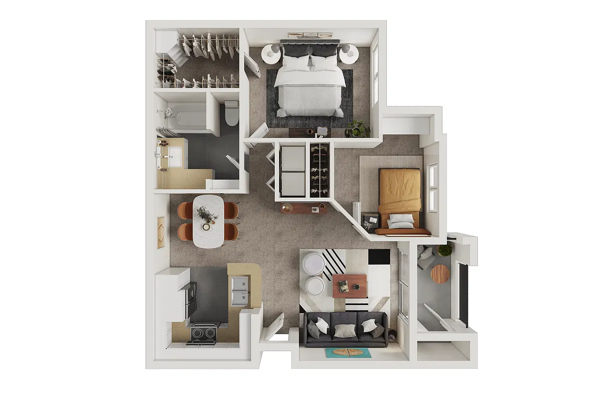 Floor plan B1
