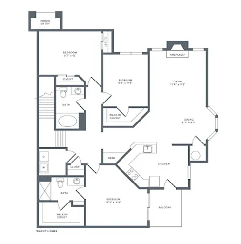 Floor plan 78-C04GR
