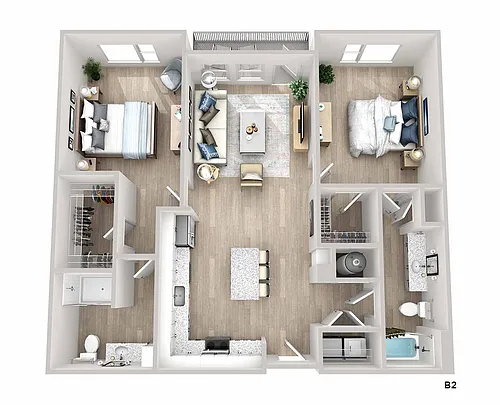 Floor plan B2
