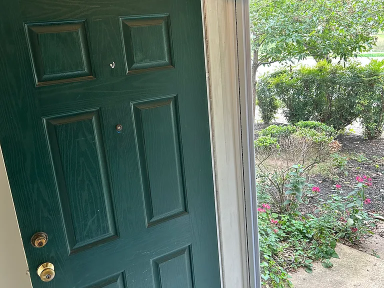 Welcome in! Keep the front storm door locked and enjoy the extra light!