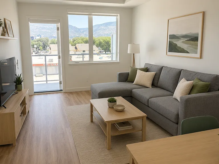 Spacious living room