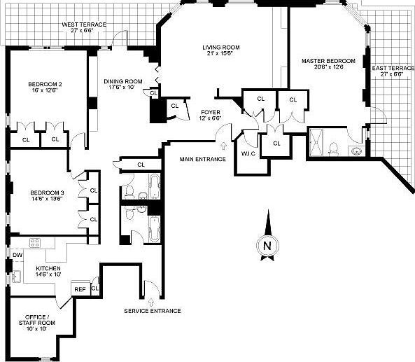 1st image of 1036 Park Ave #17B