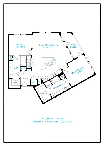 Floor plan B8