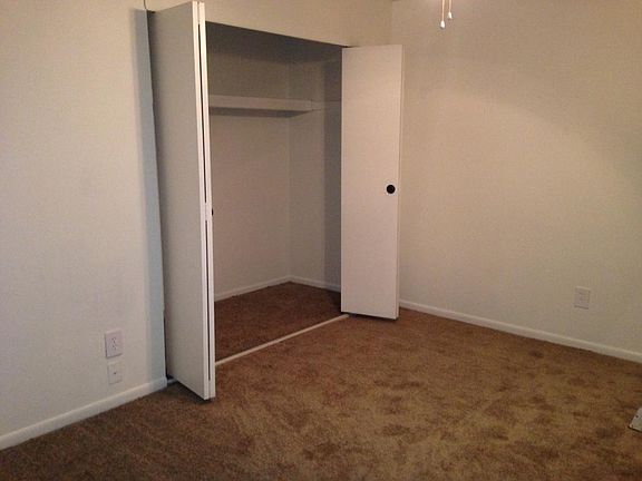 large closet in 2nd bedroom