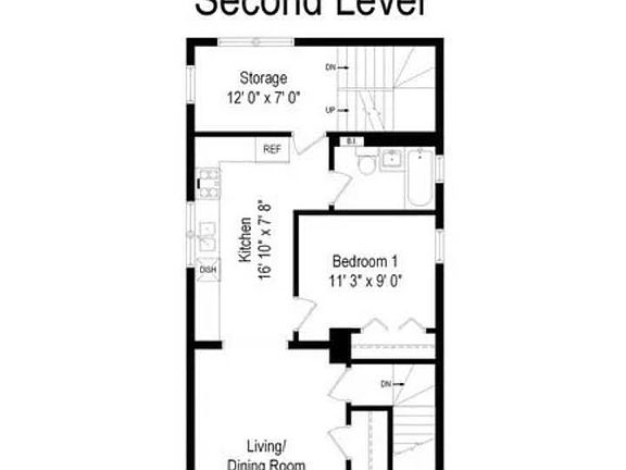 3rd image of 1256 W Wellington Ave APT 2F