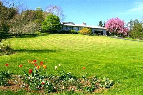 Front Lawn and House