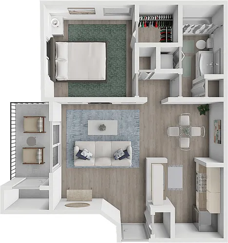 Floor plan The Bassman