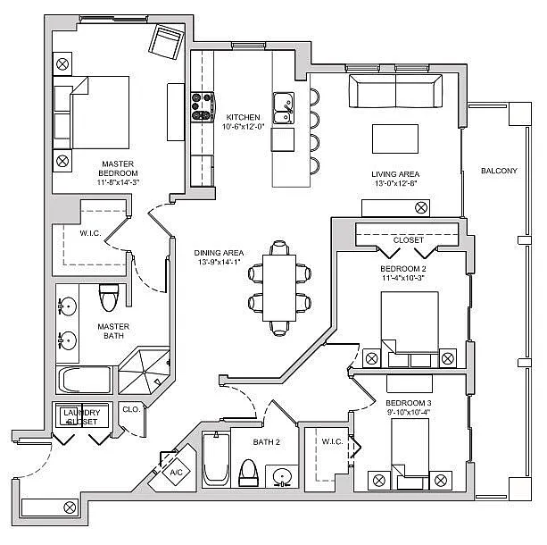 Floor plan C2