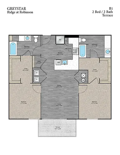 Floor plan B1