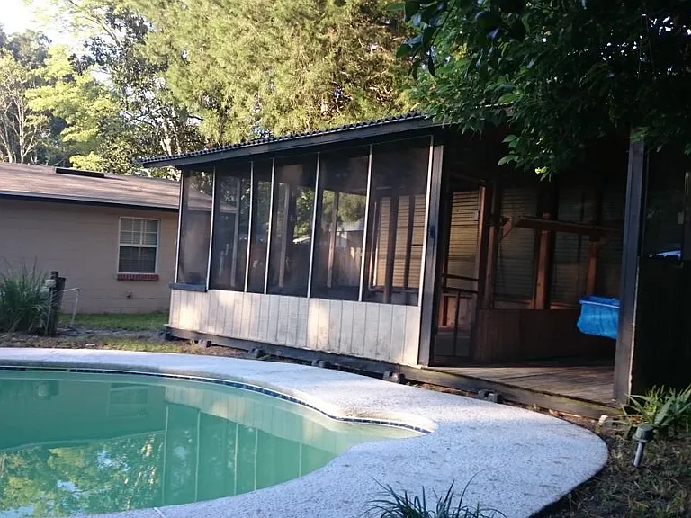 bonus porch! fully screened in area and room for a grill