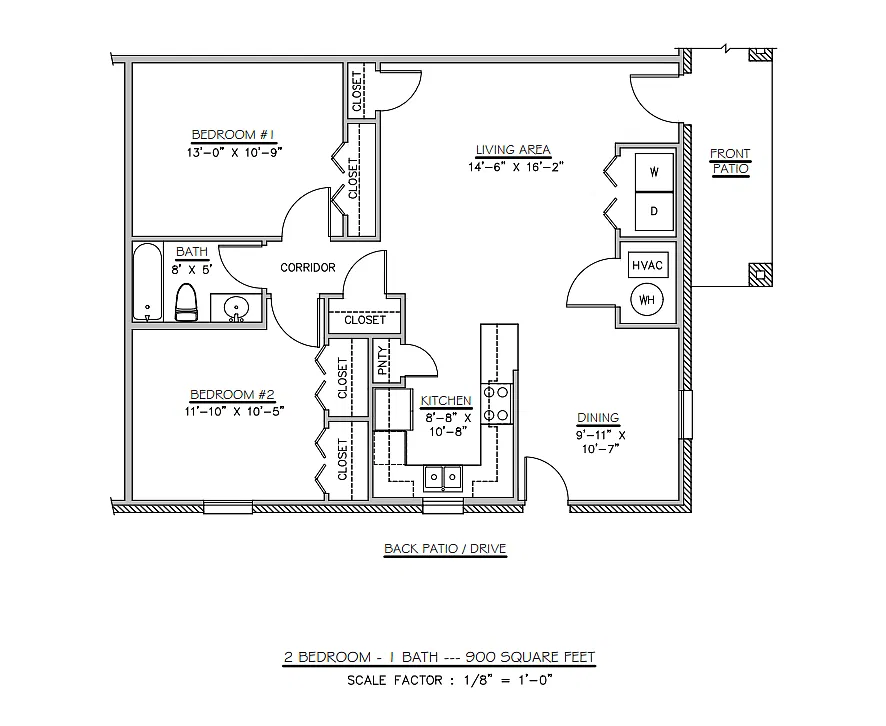 Floor plan B1
