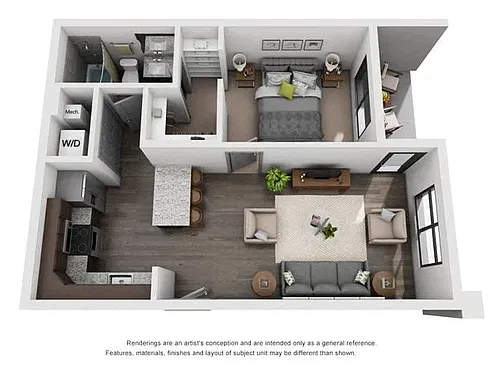 Floor plan 1A