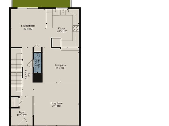 Floor Plan - Main Level