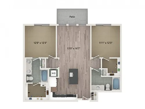 Floor plan B2