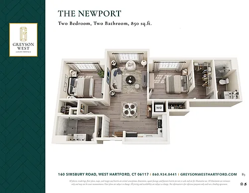 Floor plan Newport