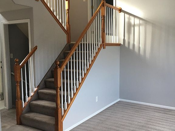 Formal Dining/living room Stairs leading to master bed