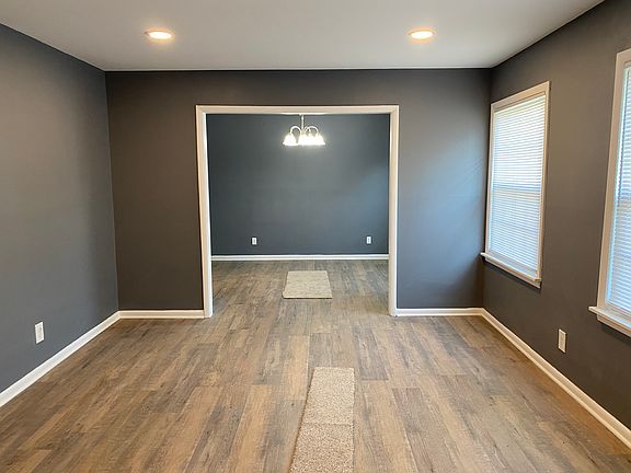 Living room and dining room.