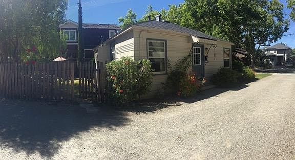 Another view of the cottage from the back