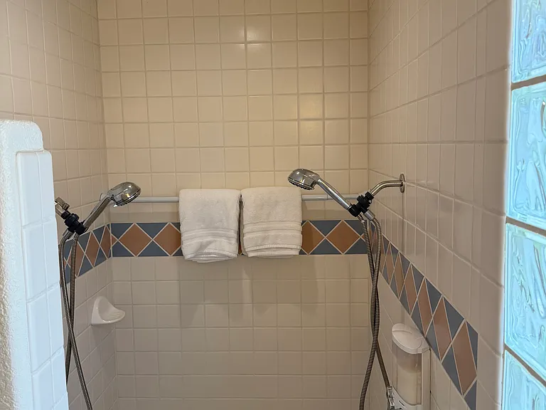 Master shower