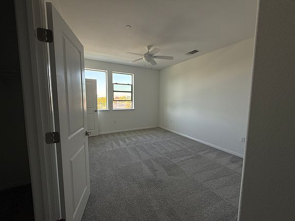 Bedroom 1 with two closets