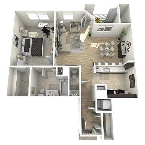 Floor plan Millstone