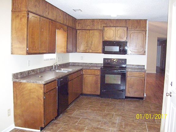 Kitchen view from Laundry Room