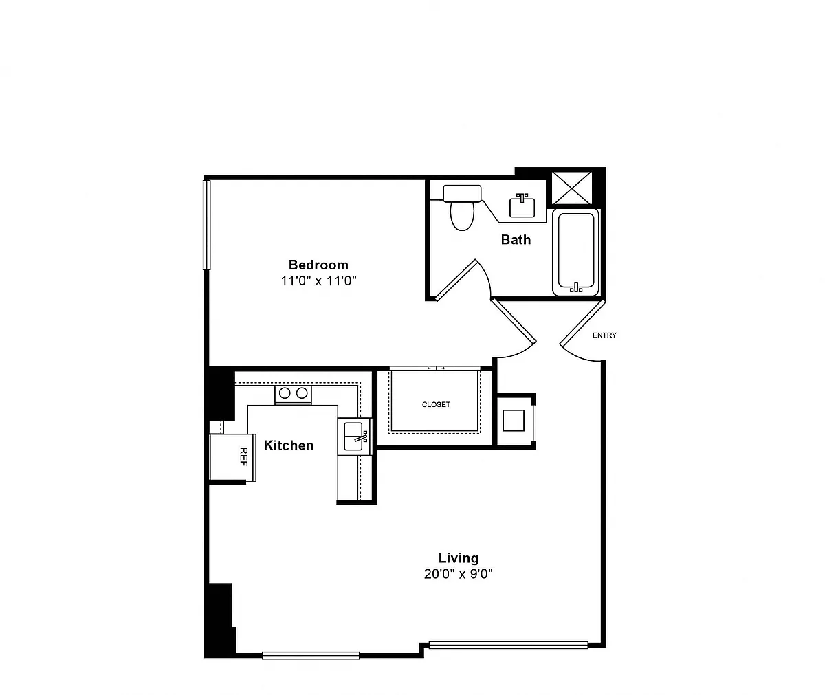 Floor plan A14