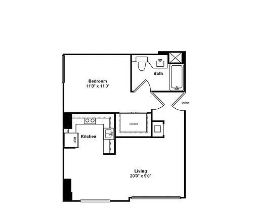 Floor plan A14