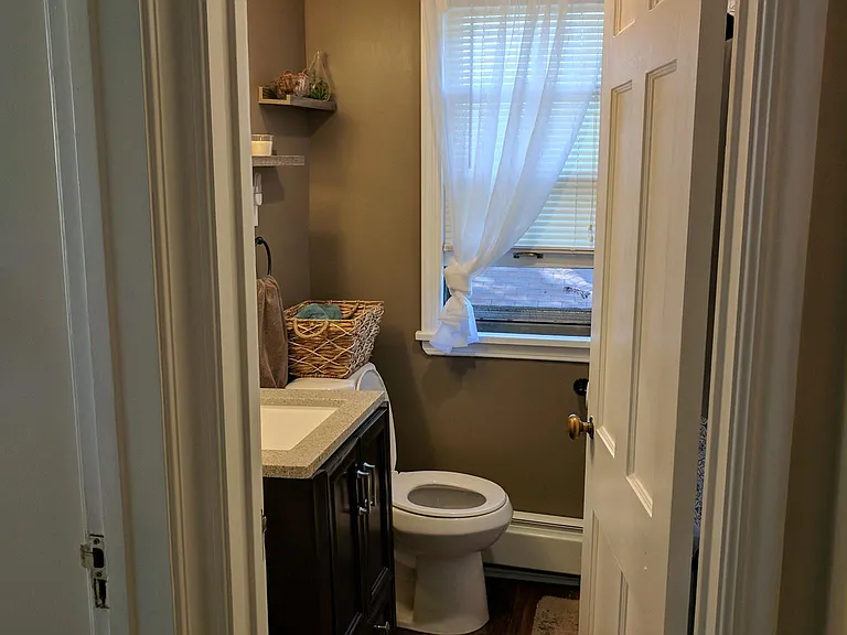 Newly renovated bathroom